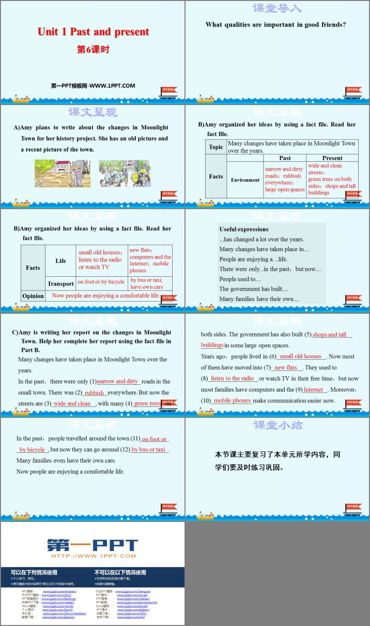 图片[2]-《Past and Present》PPT课件(第6课时)-第一PPT