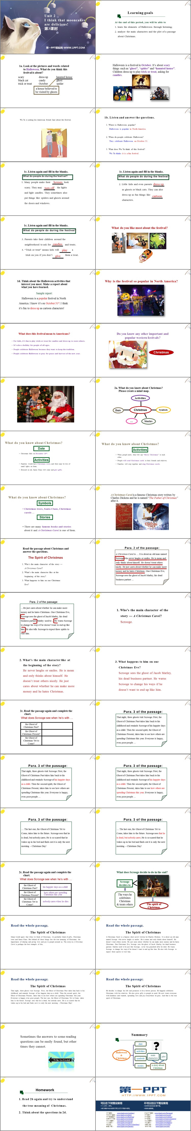 图片[2]-《I think that mooncakes are delicious!》PPT下载(第3课时)-第一PPT