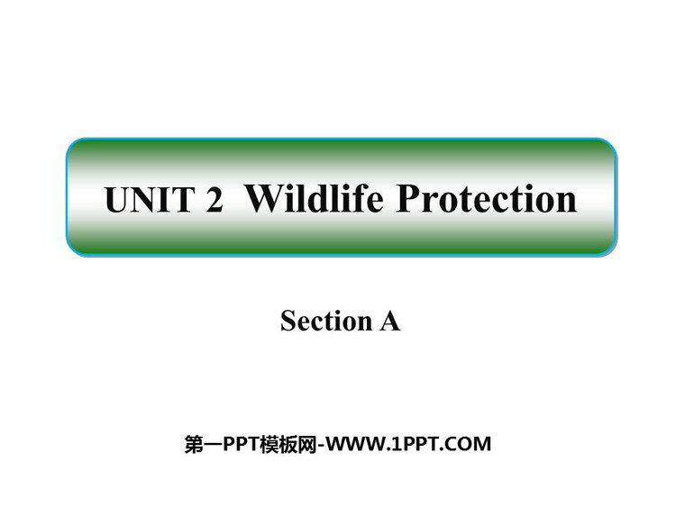 图片[1]-《Wildlife Protection》SectionA PPT下载-第一PPT