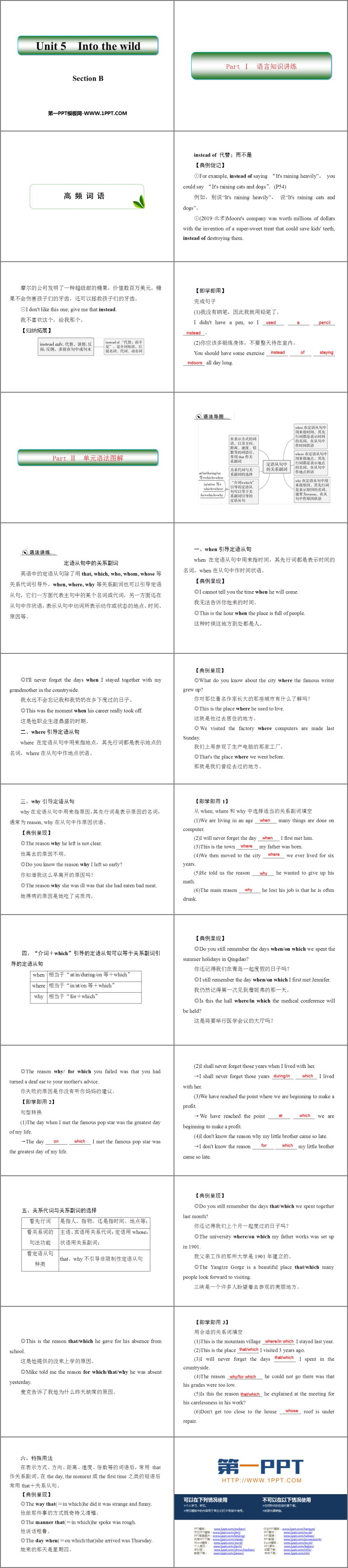 图片[2]-《Into the wild》SectionB PPT课件-第一PPT