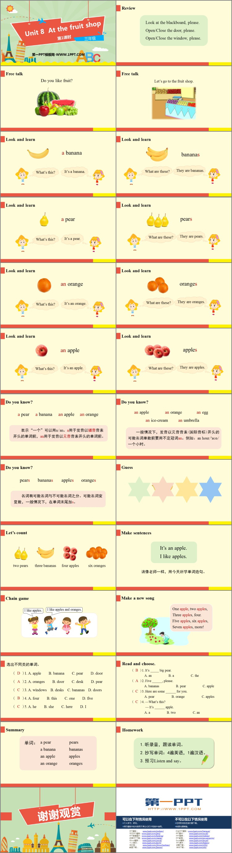 图片[2]-《At the fruit shop》PPT课件(第1课时)-第一PPT