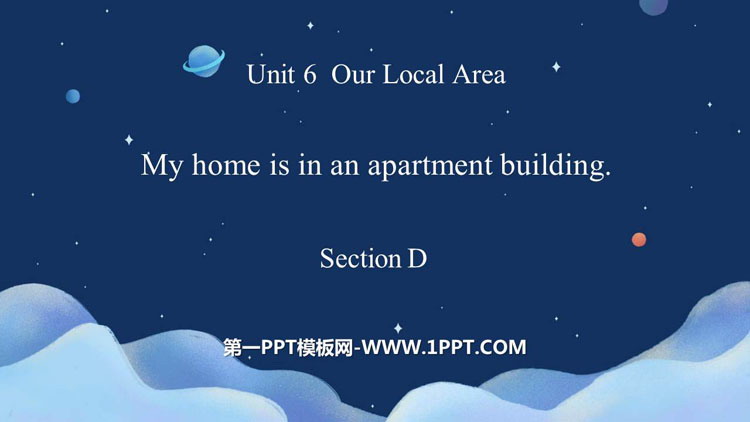 图片[1]-《My home is in an apartment building》SectionD PPT课件-第一PPT
