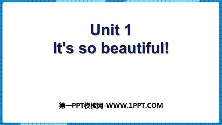 图片[1]-《It’s so beautiful》Western music PPT免费课件-第一PPT