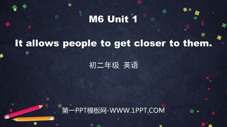 图片[1]-《It allows people to get closer to them》Animals in danger PPT优质课件-第一PPT