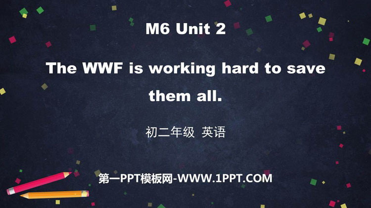 图片[1]-《The WWF is working hard to save them all》Animals in danger PPT优秀课件-第一PPT