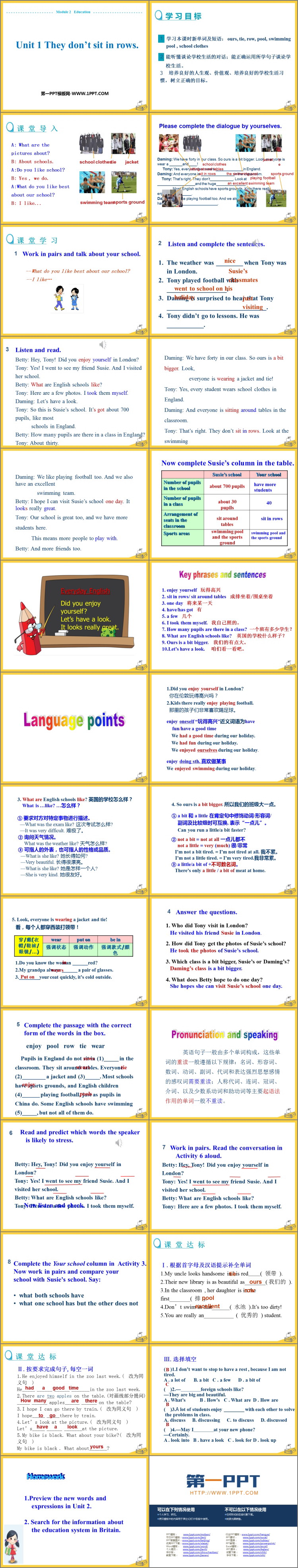 图片[2]-《They don’t sit in rows》Education PPT免费下载-第一PPT