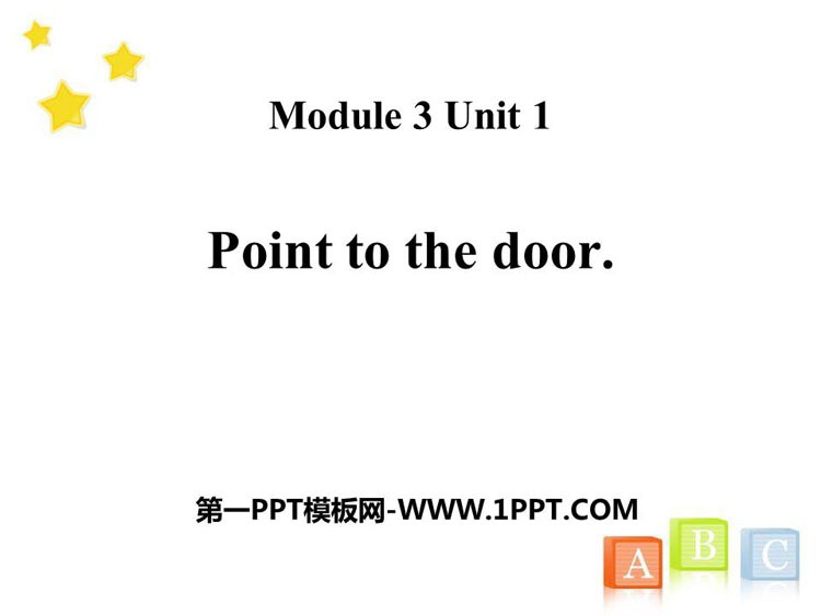 图片[1]-《Point to the door》PPT优秀课件-第一PPT