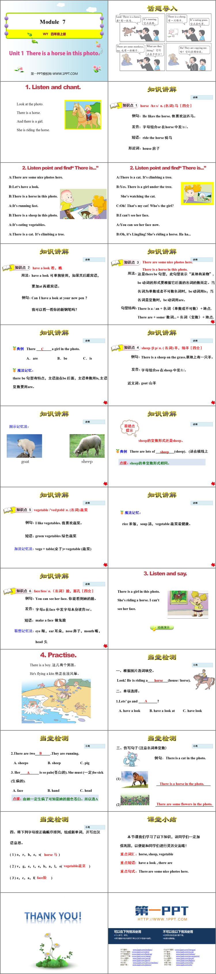 图片[2]-《There is a horse in this photo》PPT优质课件-第一PPT