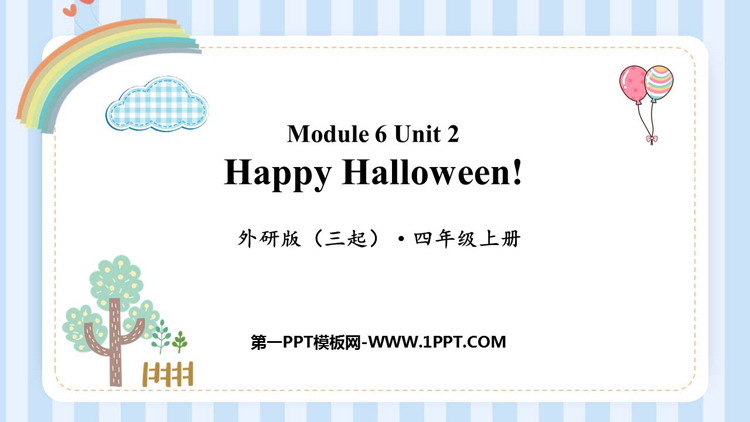 图片[1]-《Happy Halloween!》PPT优质课件-第一PPT