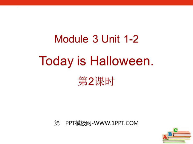 图片[1]-《Today is Halloween》PPT课件下载(第2课时)-第一PPT