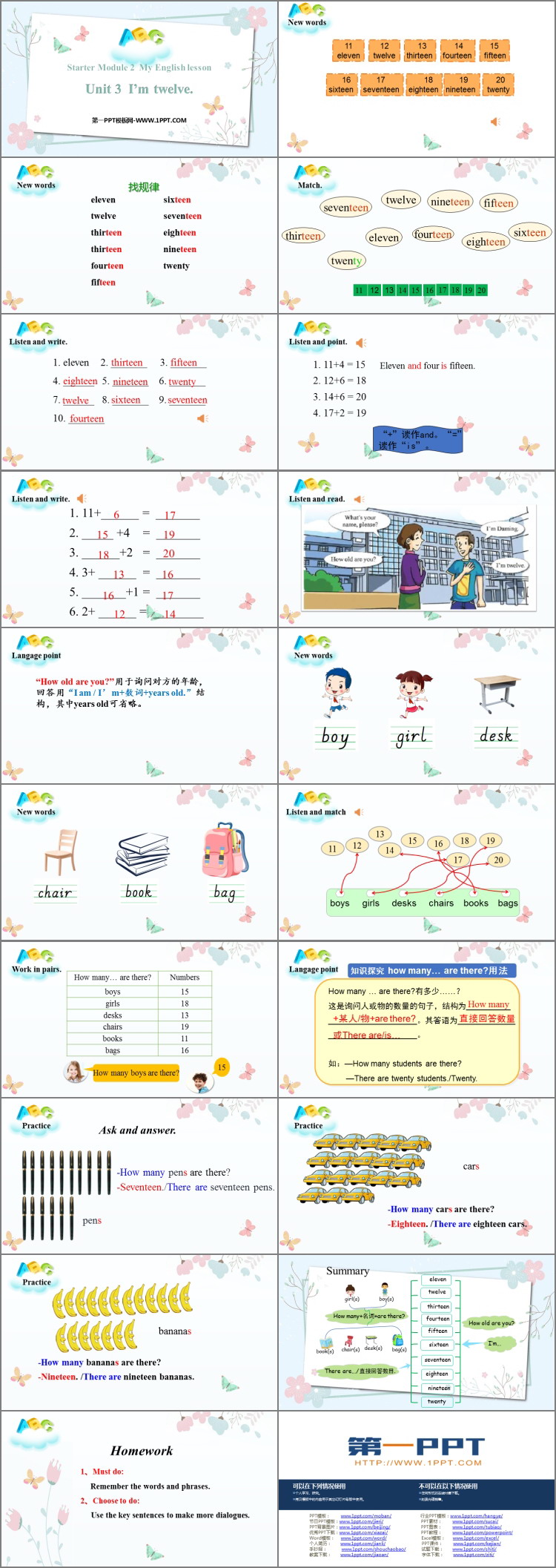 图片[2]-《I’m twelve》PPT免费课件-第一PPT