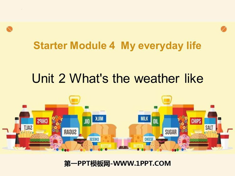 图片[1]-《What’s the weather like?》PPT教学课件-第一PPT