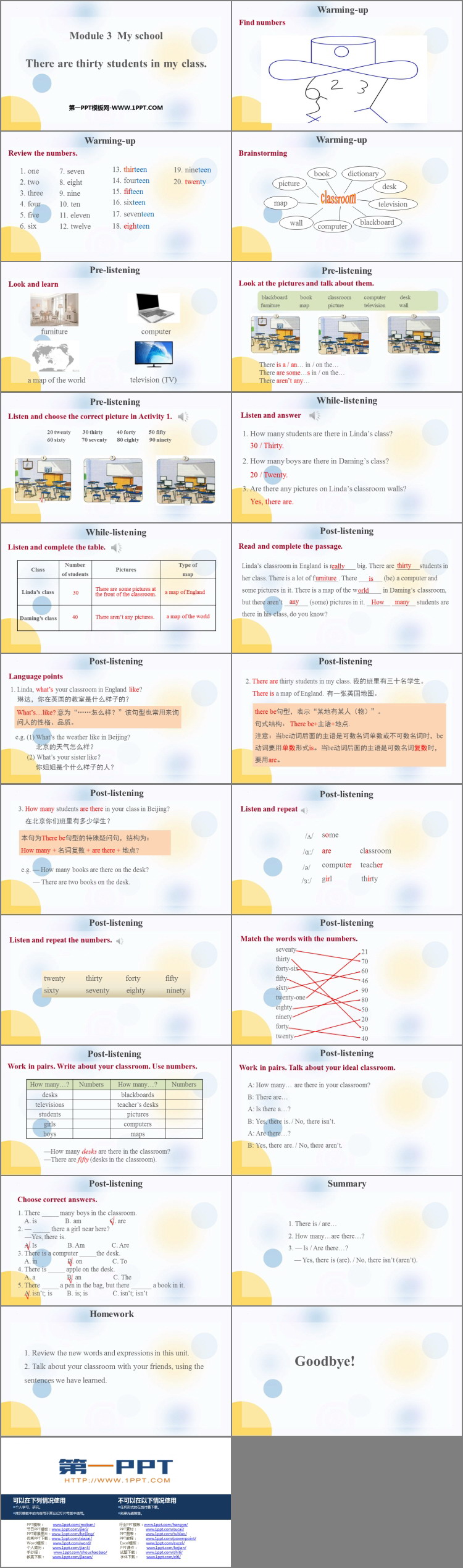 图片[2]-《There are thirty students in my class》PPT优质课件-第一PPT