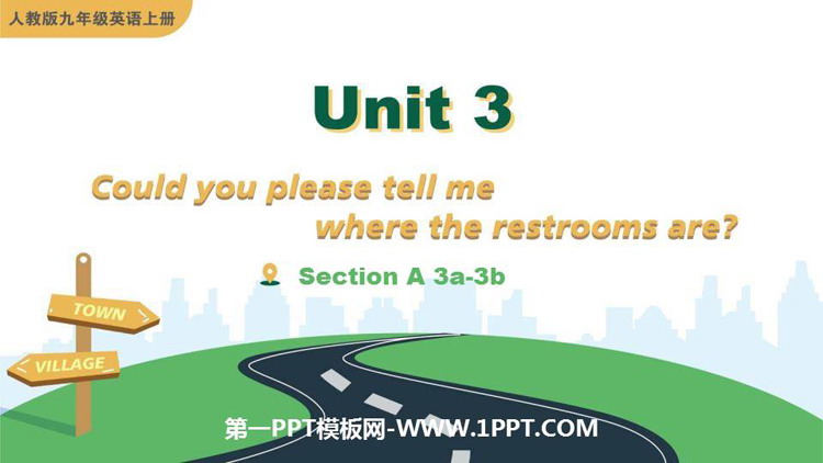 图片[1]-《Could you please tell me where the restrooms are?》SectionA PPT课件(第2课时)-第一PPT