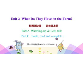 《What Do They Have on the Farm?》PPT教学课件(第2课时)-第一PPT