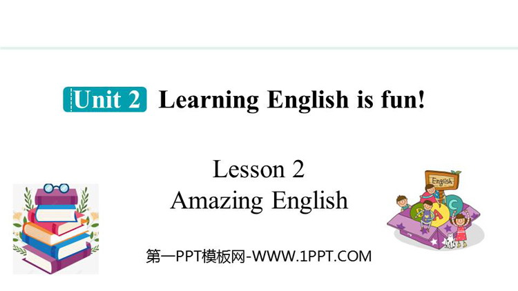 图片[1]-《Amazing English》Learning English is fun!PPT课件-第一PPT