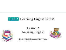 《Amazing English》Learning English is fun!PPT课件-第一PPT