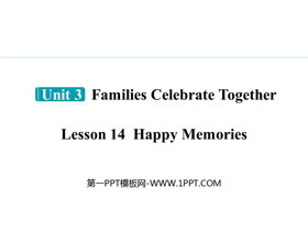 《Happy Memories》Families Celebrate Together PPT精品课件-第一PPT