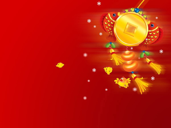 图片[1]-喜庆春节PPT模板下载-第一PPT