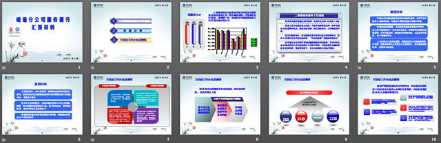 图片[2]-中国移动服务提升工作汇报PPT下载-第一PPT