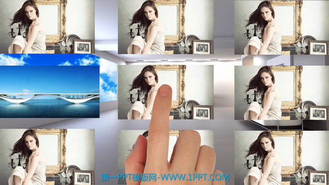 图片[1]-精美的触屏滑屏效果PPT动画-第一PPT