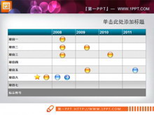 实用的PPT数据表格素材-第一PPT