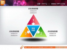 三角扩散关系PowerPoint素材下载-第一PPT