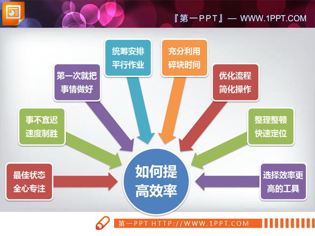 图片[1]-smartart聚合关系幻灯片图表模板-第一PPT