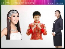 商务礼仪PowerPoint素材下载-第一PPT