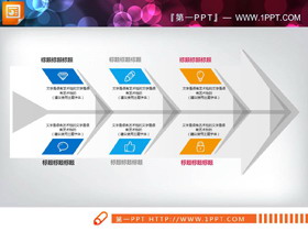 三张精致实用的PPT鱼骨图-第一PPT
