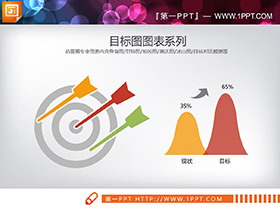 6套目标PPT柱状图图表下载-第一PPT