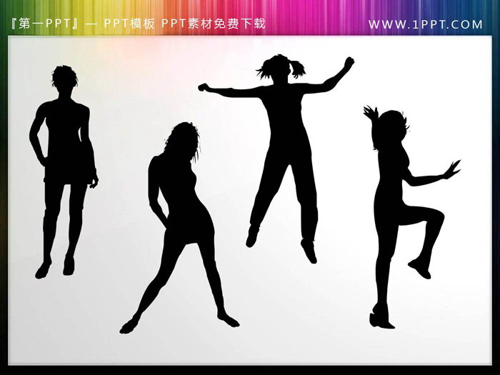 图片[5]-6组运动主题PPT人物剪影-第一PPT