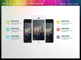 三部手机PPT说明图-第一PPT