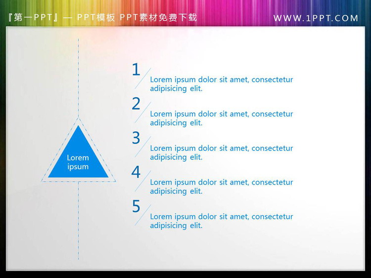 图片[5]-五套简洁英文PPT目录素材-第一PPT