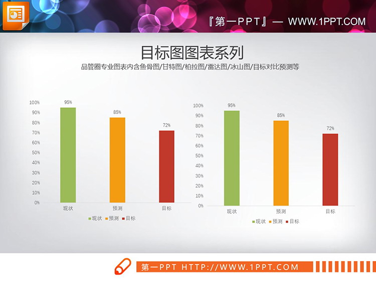 图片[3]-6套目标PPT柱状图图表下载-第一PPT