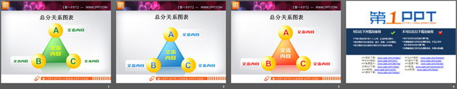 图片[2]-立体扩散聚合关系PPT图表-第一PPT