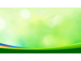 三张绿色模糊幻灯片背景图片-第一PPT