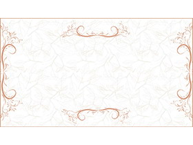 三张棕色花纹PPT背景图片-第一PPT