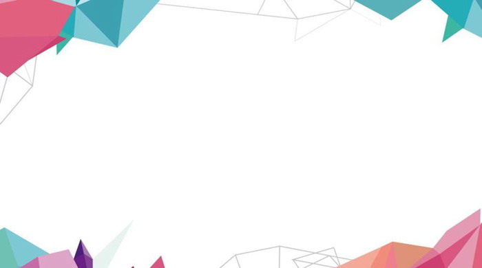 图片[6]-六张彩色时尚多边形PPT背景图片-第一PPT
