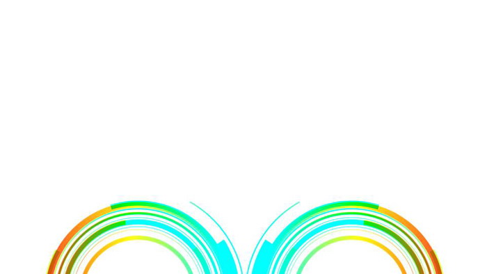 图片[6]-20张彩色抽象曲线PPT背景图-第一PPT