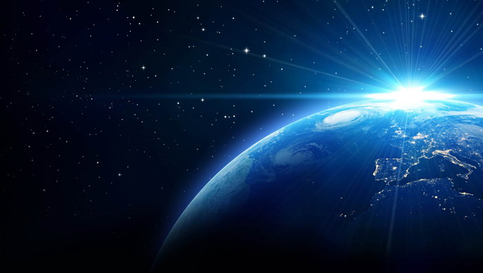 图片[2]-深蓝星空星球PPT背景图-第一PPT