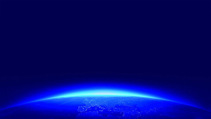 图片[2]-五张蓝色地球曲度商务PPT背景图片-第一PPT