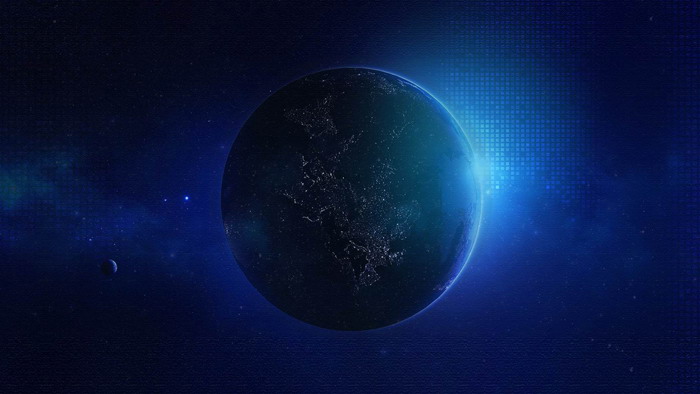 图片[1]-三张蓝色星空星球PPT背景图片-第一PPT