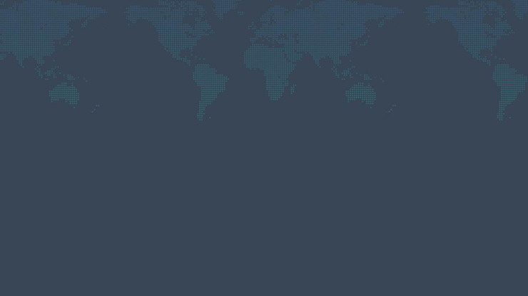 图片[2]-三张蓝灰世界地图点阵图PPT背景图片-第一PPT