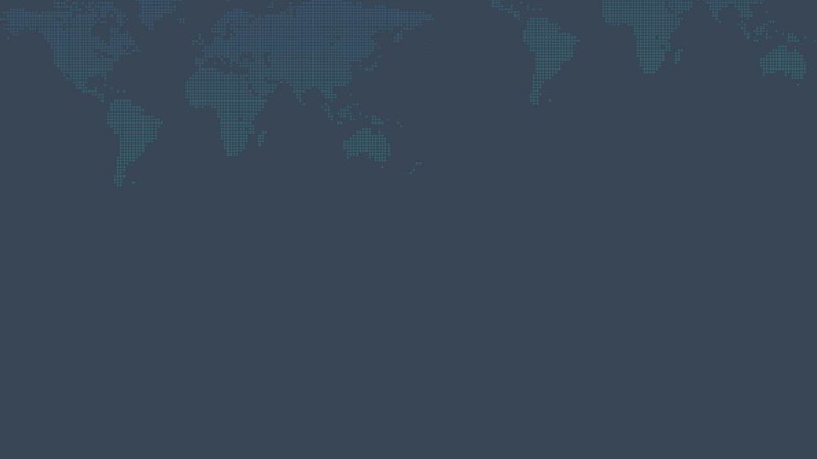 图片[3]-三张蓝灰世界地图点阵图PPT背景图片-第一PPT