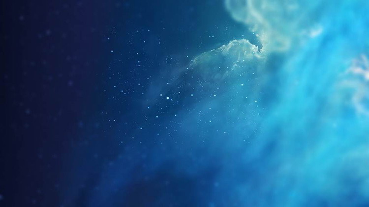 图片[2]-简约蓝色星空星球PPT背景图片-第一PPT