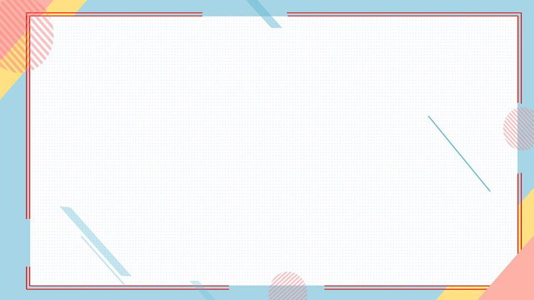 图片[1]-彩色时尚PPT边框背景图片-第一PPT