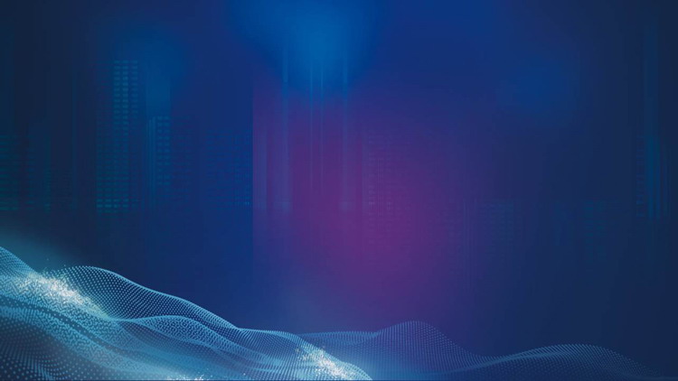 图片[3]-五张蓝色抽象科技感PPT背景图片-第一PPT