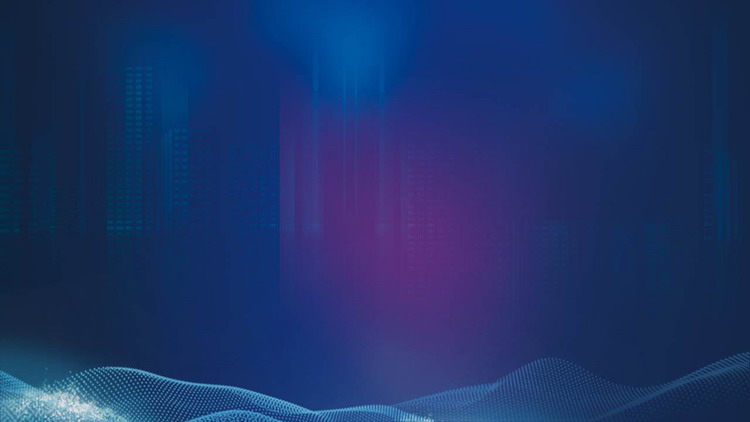 图片[4]-五张蓝色抽象科技感PPT背景图片-第一PPT