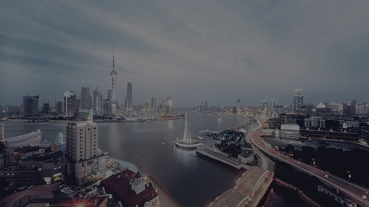 图片[1]-五张发达城市建筑PPT背景图片-第一PPT